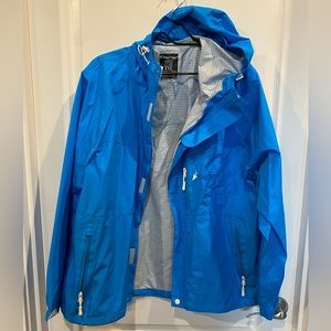 Women’s Blue Frog Tog rain jacket
